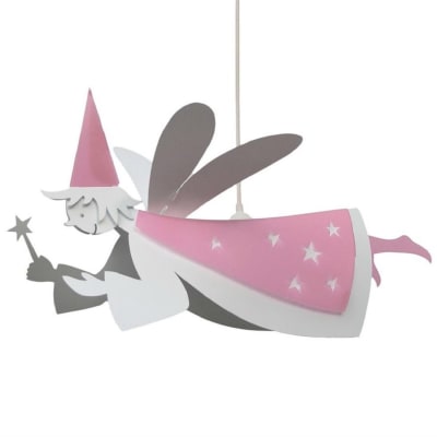 Suspension enfants Fée Blanche 55cm