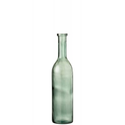 Vase verre vert H75cm
