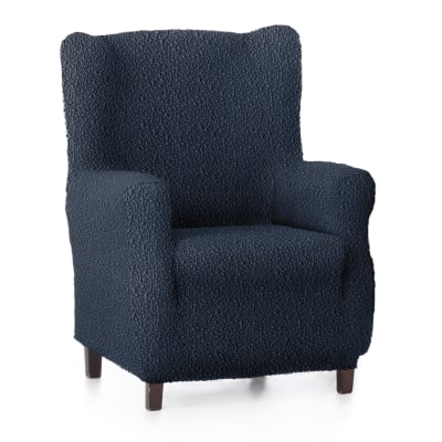 Housse de fauteuil oreiller bleu 70 - 100 cm