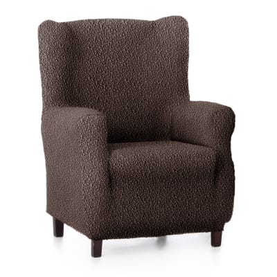 Housse de fauteuil oreiller marron 70 - 100 cm