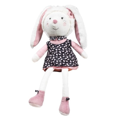 Doudou lapin grand modèle en velours