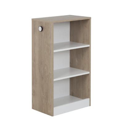 Petite bibliothèque mobile Chêne blond Marcel