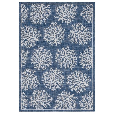Tapis moderne bleu 120x170 cm