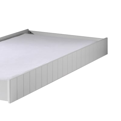 Tiroir pour lit 94x199x17 cm laqué blanc - BREVAL