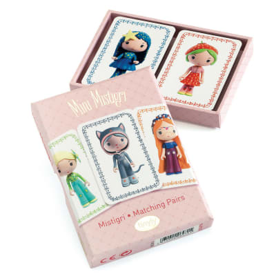 Jeu de cartes mini mistigri matching pairs monde imaginaire