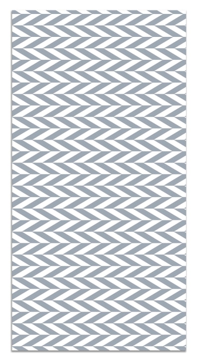 Tapis vinyle épis de blé bleues 120x160cm