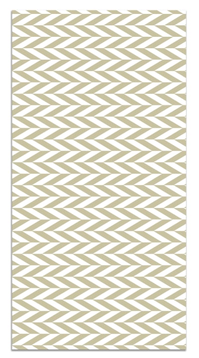Tapis vinyle épis de blé vert pastel 120x170cm