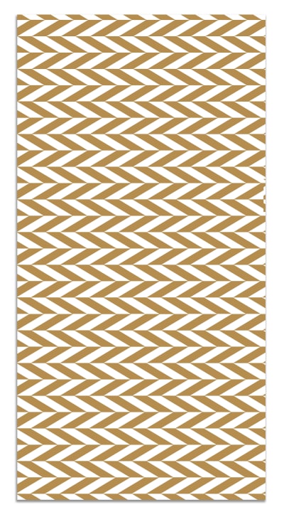 Tapis vinyle épis de blé moutarde 120x170cm