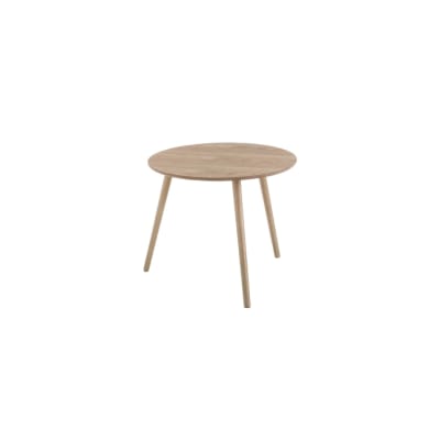 Table basse ronde en bois MDF
