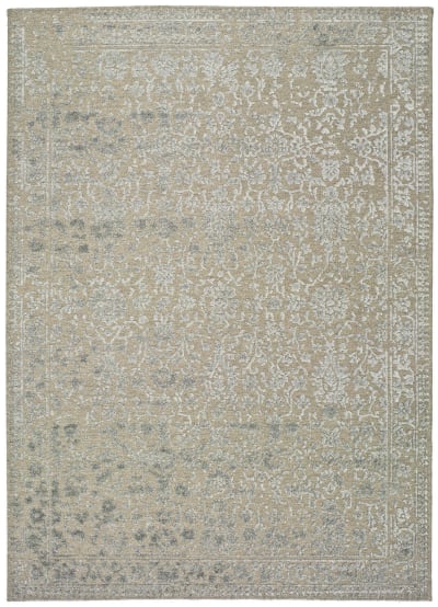 Tapis en laine vintage oriental argent  160x230 cm
