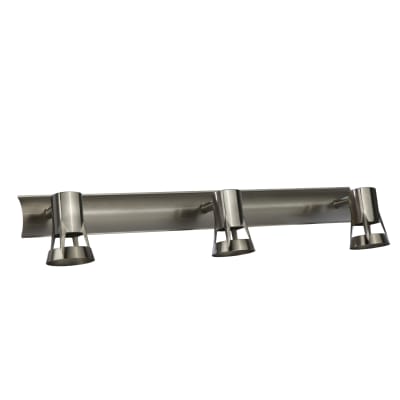 Applique murale avec 3 spots gu10 finition nickel