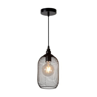 Suspension/Lustre Métal Noir