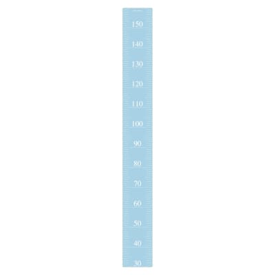 Mètre de mesure bleu