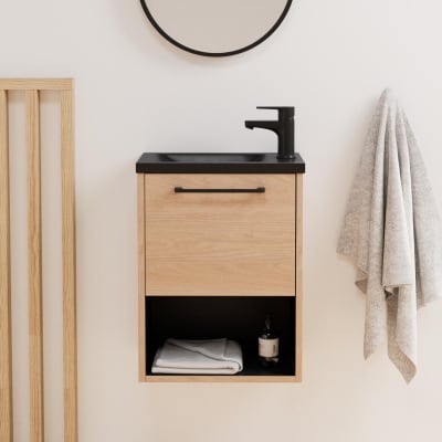 Ensemble meuble lave-mains  + robinet