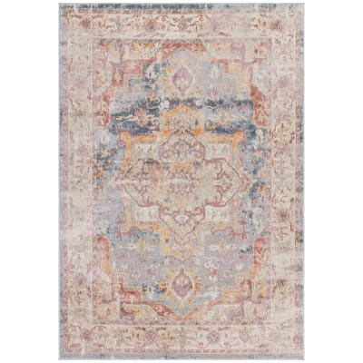 Tapis de salon en polypropylène multicolore 160x230 cm