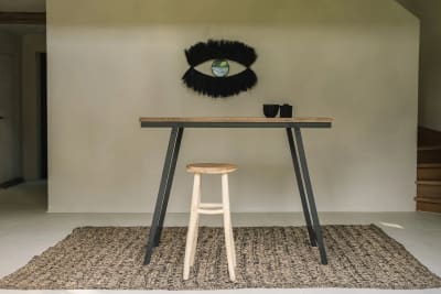 Miroir herbe marron 100x2x60cm