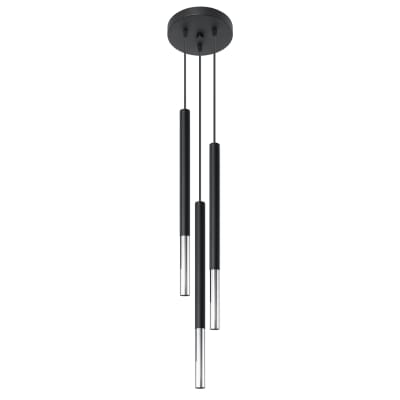 Suspension Acier Noir/Chromé G9 3 Mozaica