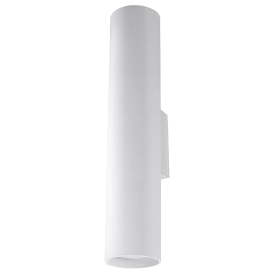 Applique Acier Blanc GU10 2 Lagos