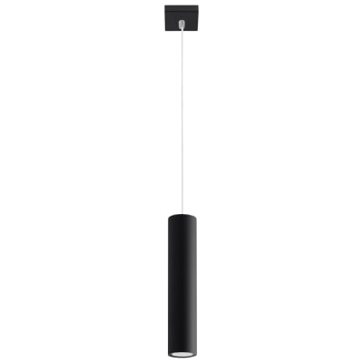 Suspension Acier Noir GU10 1 Lagos