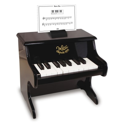 Piano vilac laqué noir