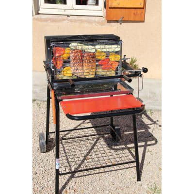 Barbecue charbon à cuisson verticale Raymond