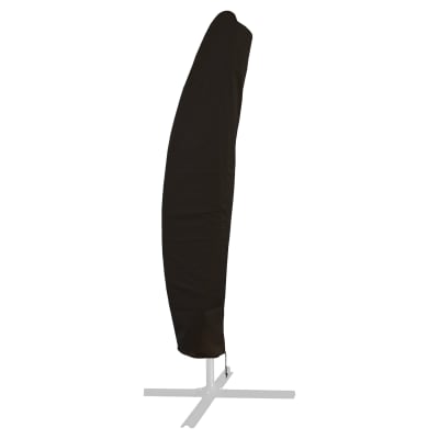 Housse de protection 218cm pour parasol déporté noire