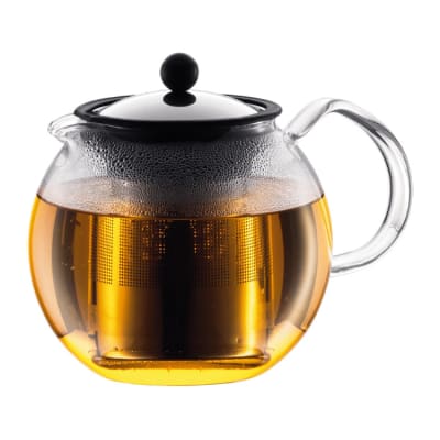 Théière à piston   0,5 l transparent / cristal en verre