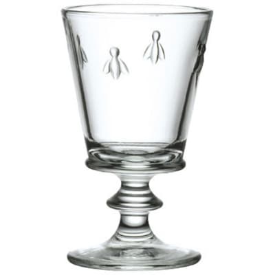 Set de 6 verres à pied Abeille