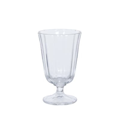 Boîte de 6 verres à pied ana 19 cl transparent / cristal