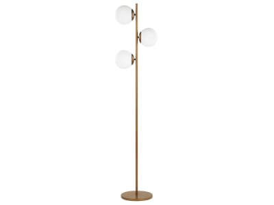 Lampadaire métal doré