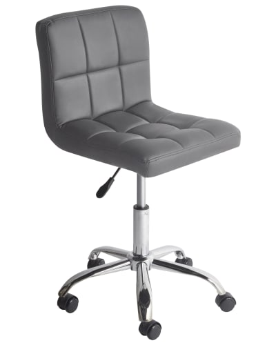 Chaise de bureau gris clair