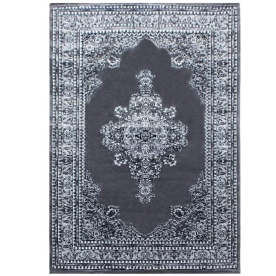 Tapis d'orient ehsan gris 240 x 340 cm