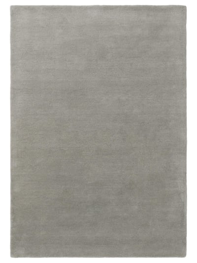 Tapis de laine gris 70x140