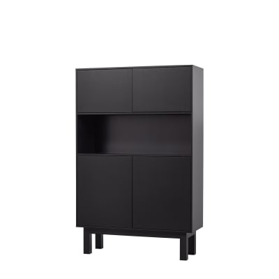Buffet en bois noir