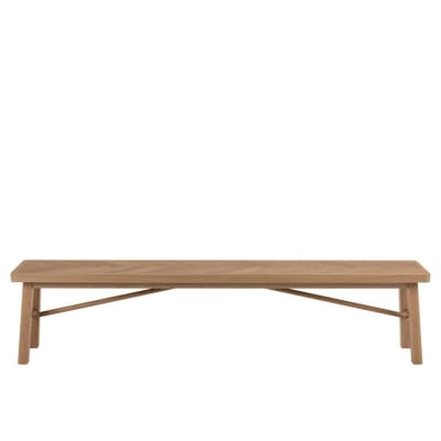 Banc de salle à manger en chêne de style scandinave l200