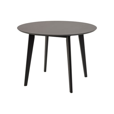 Table ronde en bois d105 noir