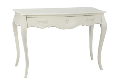 Bureau simple en bois blanc