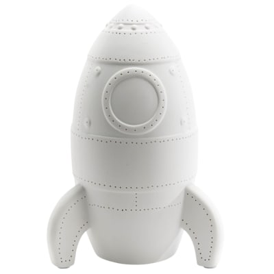 Lampe à poser fusée
