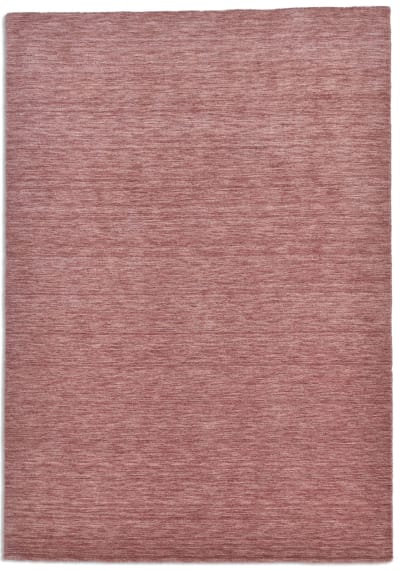 Tapis salon - tissé main - 100% laine - bois de rose 040x060 cm