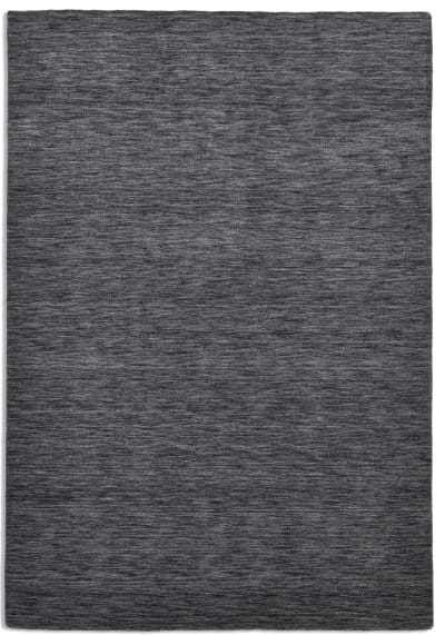 Tapis salon - tissé main - 100% laine - gris foncé 060x090 cm