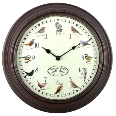 Horloge murale Chants des oiseaux