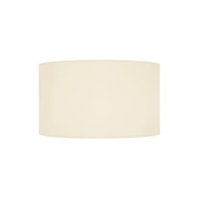 Abat-jour pour lampe tissu crème