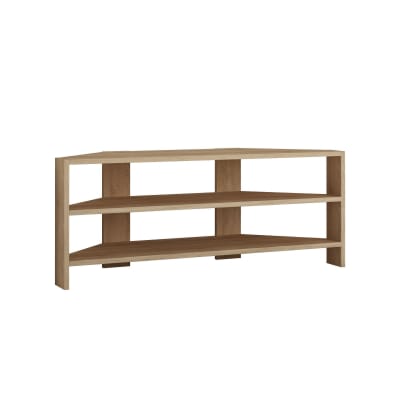 Meuble TV d'angle design scandinave L. 114 x H. 45 cm -