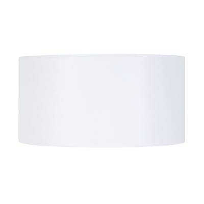 Abat-jour pour lampe tissu blanc