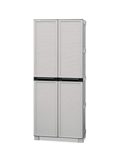 Armoire d'extérieur gris clair 70x39 cm
