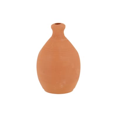Arrosoir chantepleure terre cuite orange