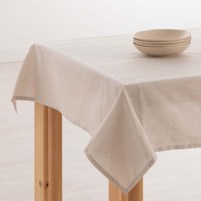 Nappe en lin Gris 200x150