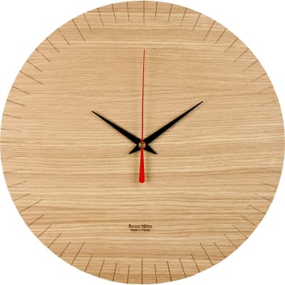 Horloge Austerlitz en bois D30cm