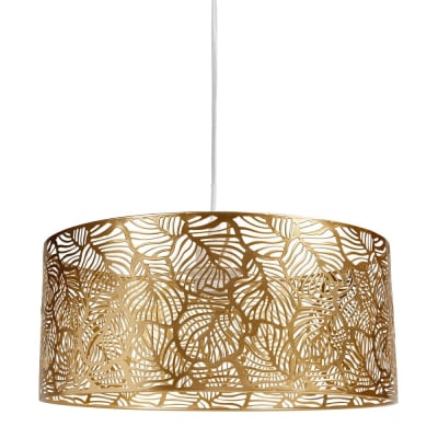 Suspension métal ajouré doré D35cm