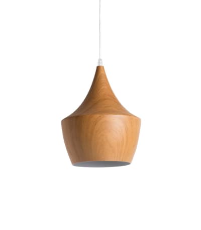Suspension en métal naturel, d.24 cm